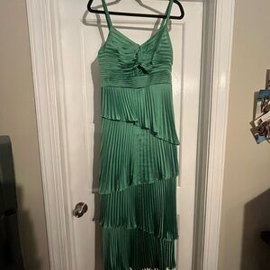 Abercrombie & Fitch Green High Low Sundress